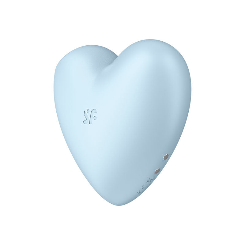 Satisfyer Cutie Heart Air Pulsation Stimulator Blue