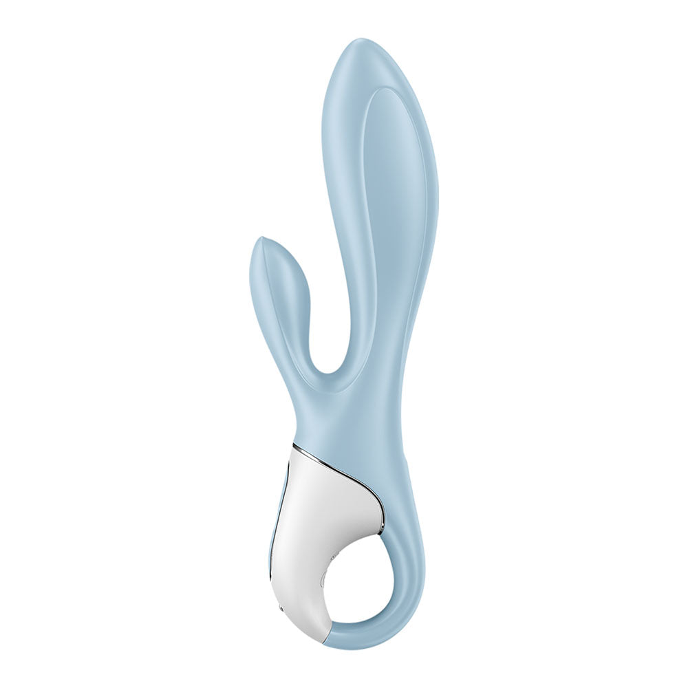Satisfyer Air Pump Bunny 1 8 Inch USB Rechargeable Inflatable Rabbit Vibrator > Vibrators > Ladies > Rabbit