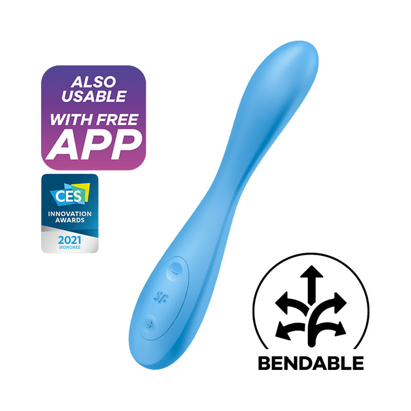 Satisfyer G-Spot Flex 4 – USB Rechargeable Remote-Controlled Silicone Vibrator Secondary image