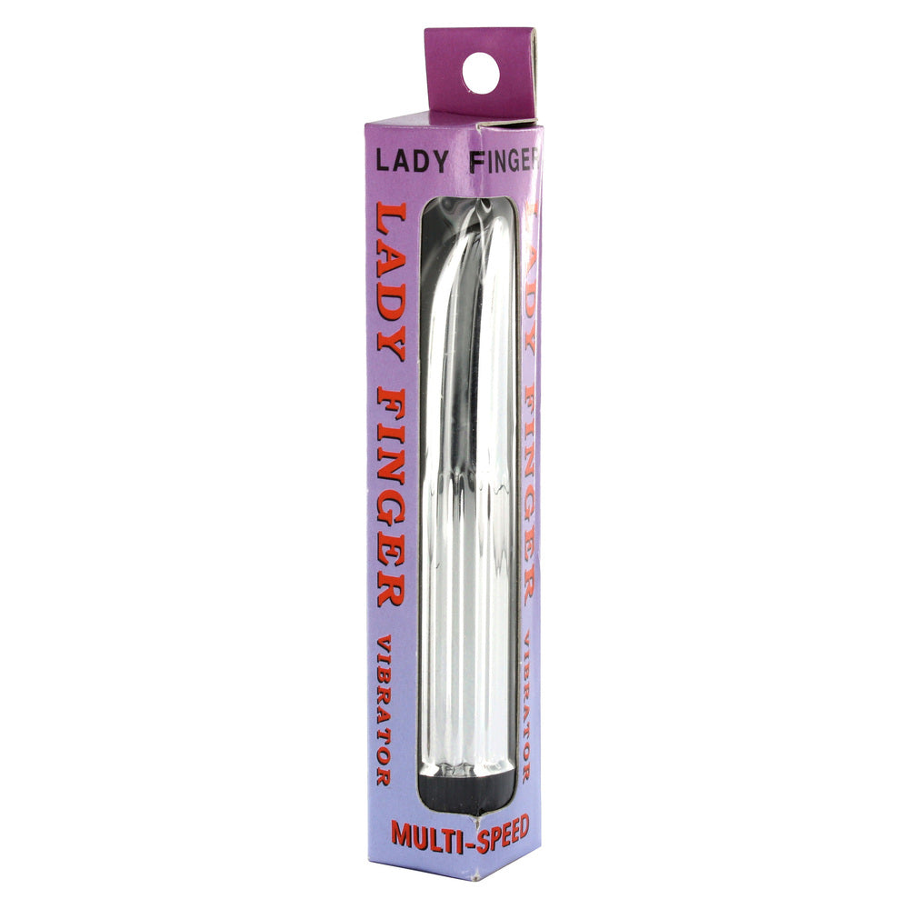 Lady Finger Mini Vibrator Silver > Sex Toys For Ladies > Mini Vibrators