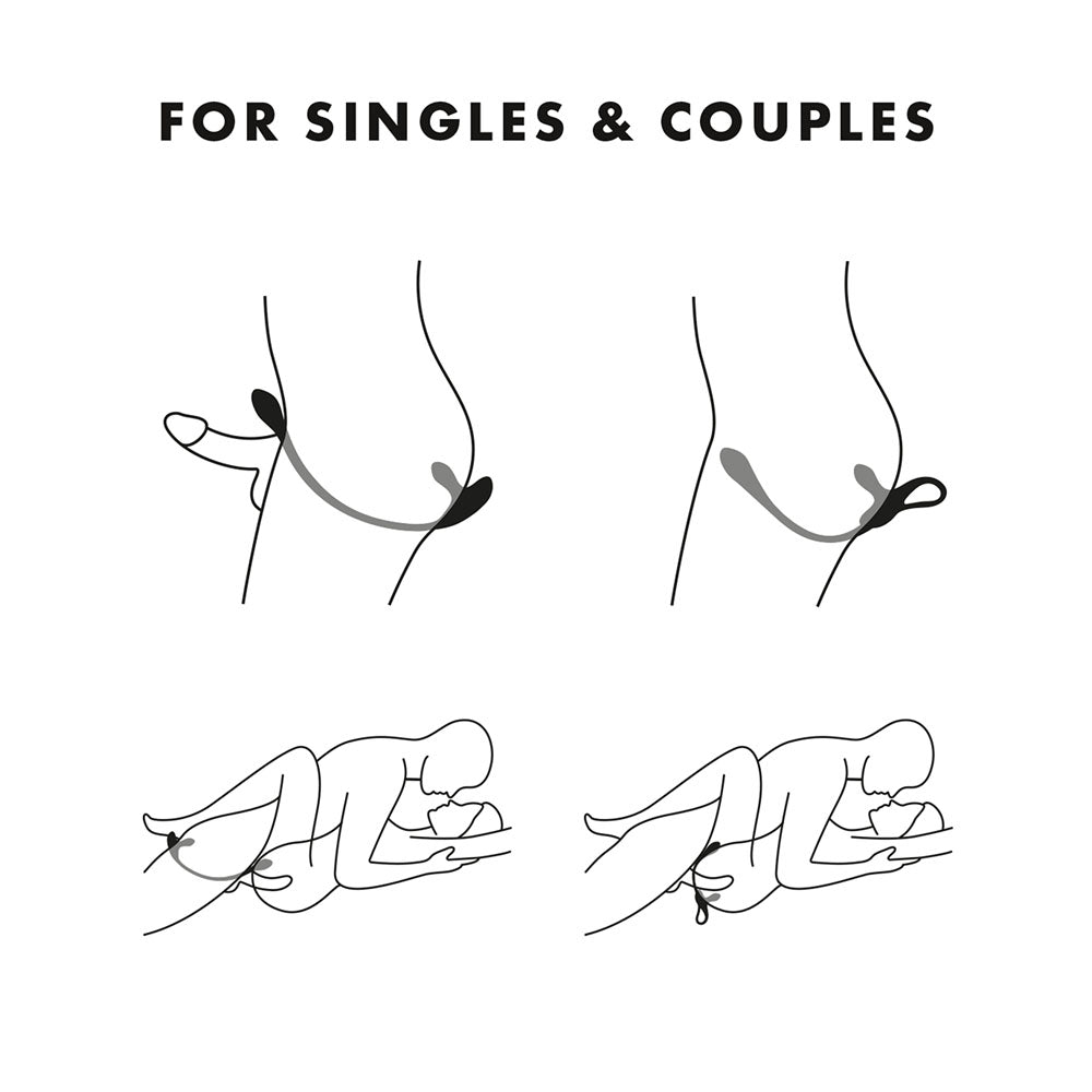 Satisfyer Plug & Play 1 – Multi-Use Vibrator Anal Plug and Cock Ring > Sex Toys > Couples Toys