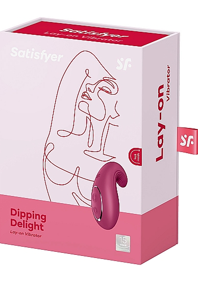 Satisfyer Dipping Delight Berry – Flexible Tip and Dual Motor Lay-On Vibrator Default Title > Vibrators > Vibrating Pads