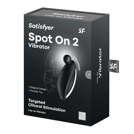 Satisfyer Spot On 2 – Targeted Clitoral Stimulation Device Black > Vibrators > Ladies > Clitoral Vibrators and Stimulators