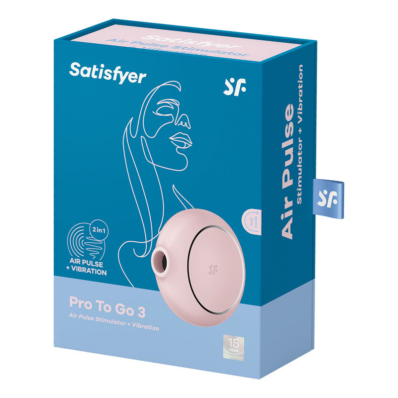 Satisfyer Pro To Go 3 – Rose