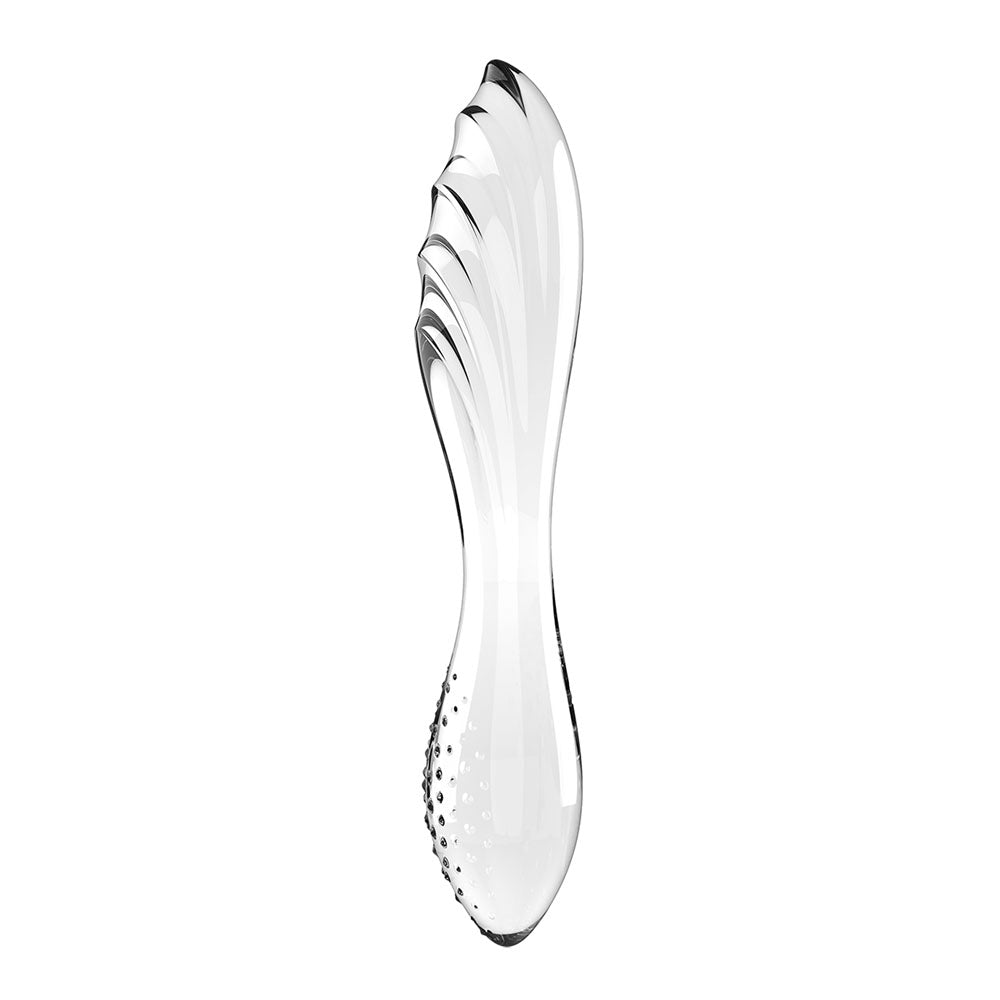 Satisfyer Dazzling Crystal 1 Borosilicate Glass Dildo Secondary image