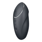 Satisfyer Tap and Climax 1 Lay-On Vibrator Grey