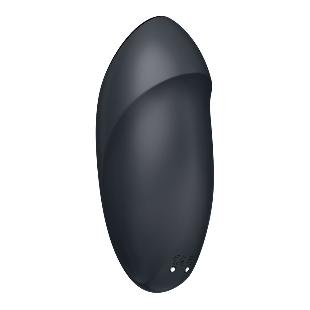 Satisfyer Tap and Climax 1 Lay-On Vibrator Grey