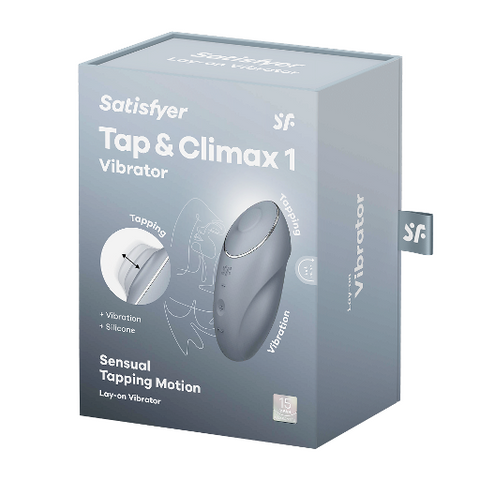 Satisfyer Tap and Climax 1 Lay-On Vibrator – Tapping and Vibration Features Default Title > Vibrators > Vibrating Pads