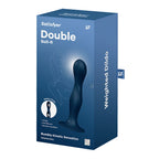 Satisfyer Double Ball-R Dildo 7 Inch Silicone Dual Pleasure Toy > Anal Range > Vibrating Butt Plugs