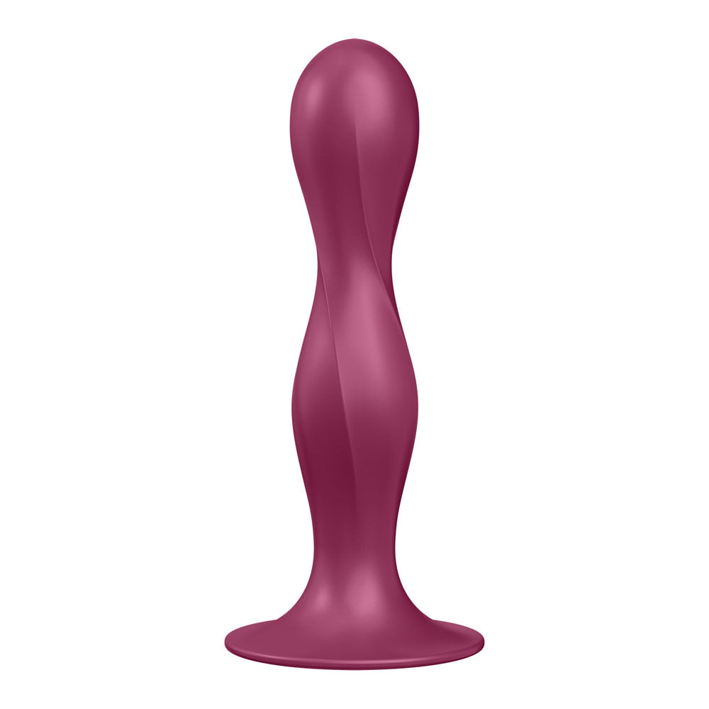 Satisfyer Double Ball-R Dildo 5 and 7 Inch Silicone Dual Pleasure Toy > Anal Range > Vibrating Butt Plugs