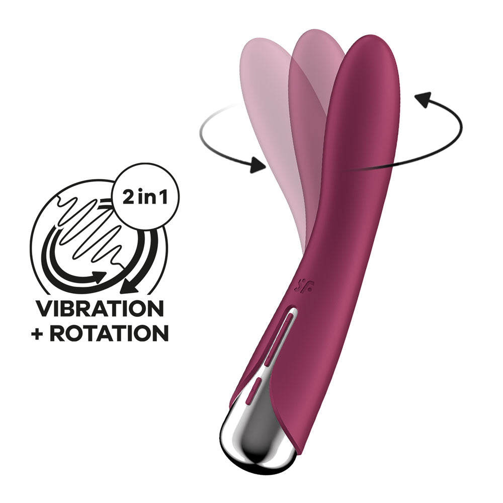Satisfyer Spinning Vibe 1 – Rechargeable Rotating G-Spot Vibrator > Vibrators > Standard Vibrators