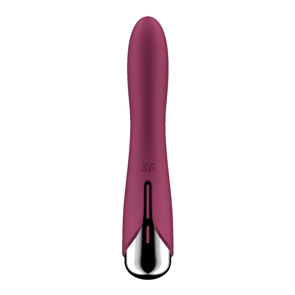 Satisfyer Spinning Vibe 1 – Rechargeable Rotating G-Spot Vibrator Red > Vibrators > Standard Vibrators