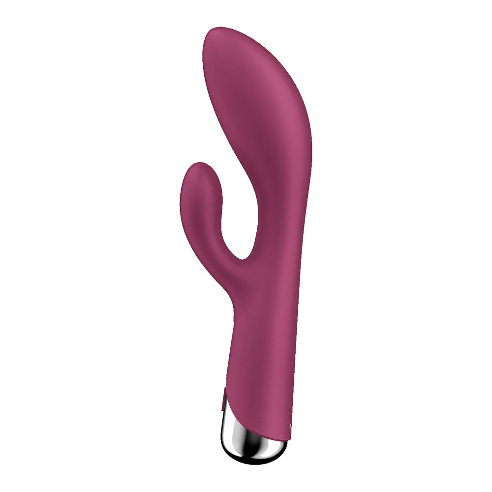 Satisfyer Spinning Rabbit 1 – Dual Action Rotating Rabbit Vibrator Red > Vibrators > Ladies > Rabbit