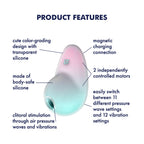 Satisfyer Pixie Dust Double Air Pulse Rechargeable Vibrator > Sex Toys For Ladies > Air Pulsation