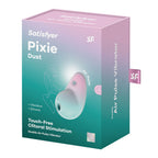 Satisfyer Pixie Dust Double Air Pulse Rechargeable Vibrator > Sex Toys For Ladies > Air Pulsation