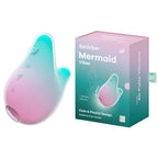 Satisfyer Mermaid Vibes USB Rechargeable Air Pulse Stimulator Silicone Clitoral Vibrator Green > Sex Toys For Ladies > Air Pulsation