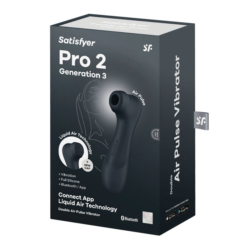 Satisfyer Pro 2 Gen 3 – App-Controlled Rechargeable Clitoral Stimulator > Sex Toys For Ladies > Air Pulsation