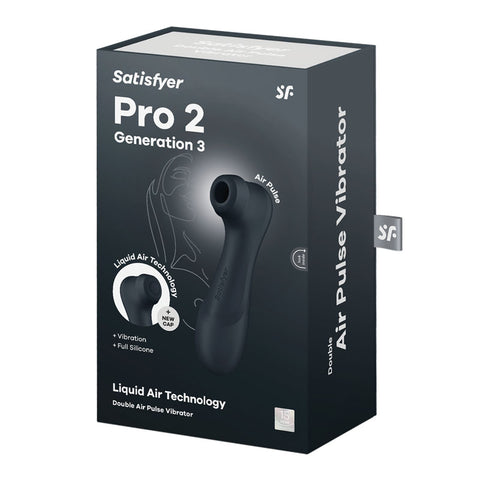 Satisfyer Pro 2 Gen 3 Waterproof Clitoral Stimulator with Air Pulse Technology > Sex Toys For Ladies > Air Pulsation