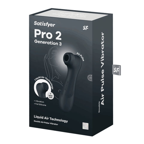Satisfyer Pro 2 Gen 3 Waterproof Clitoral Stimulator with Air Pulse Technology Default Title > Sex Toys For Ladies > Air Pulsation