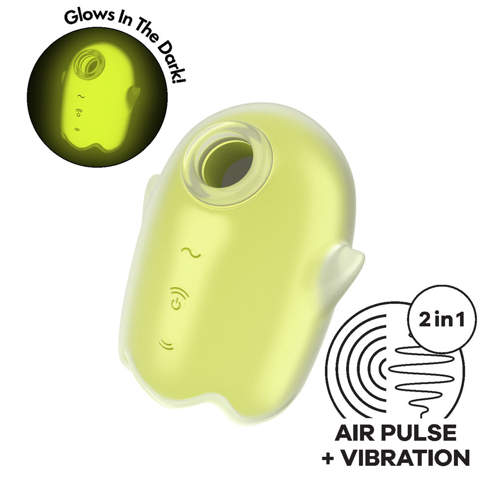 Satisfyer Glowing Ghost – USB Rechargeable Air Pulse Clitoral Stimulator > Sex Toys For Ladies > Air Pulsation