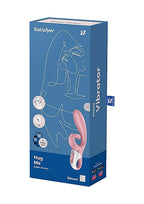 Satisfyer Hug Me 21cm Rabbit Vibrator – App Controlled Waterproof G-Spot and Clitoral Stimulator