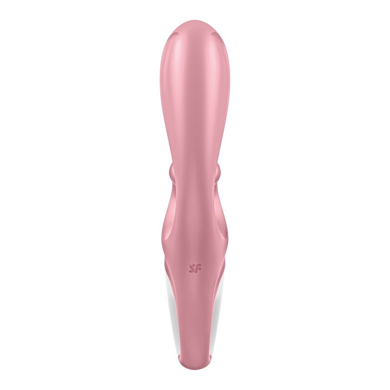 Satisfyer Hug Me 21cm Rabbit Vibrator – App Controlled Waterproof G-Spot and Clitoral Stimulator