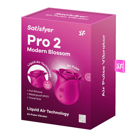 Satisfyer Pro 2 Modern Blossom – Air Pulse Rose Stimulator Vibrator > Sex Toys For Ladies > Rose Stimulators