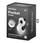 Satisfyer Pocket Panda Air Pulse Rechargeable Compact Vibrator Black > Sex Toys For Ladies > Air Pulsation