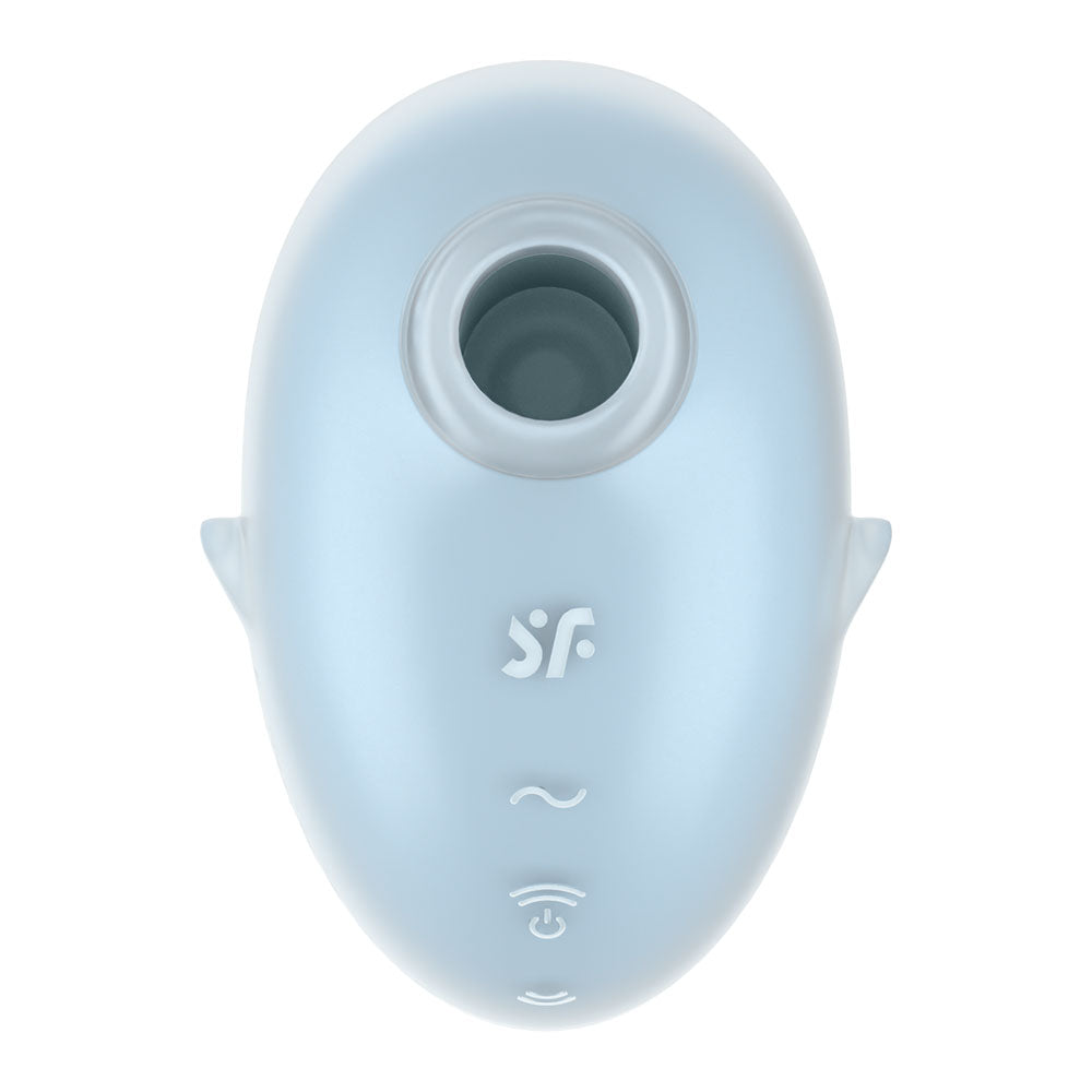 Satisfyer Cutie Ghost Air Pulse Vibrator – Rechargeable Silicone Compact Vibrator > Sex Toys For Ladies > Air Pulsation