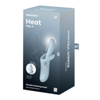 Satisfyer Heat Flex 4 – Heating Rechargeable Silicone Vibrator Blue > Sex Toys For Ladies > G-Spot Vibrators
