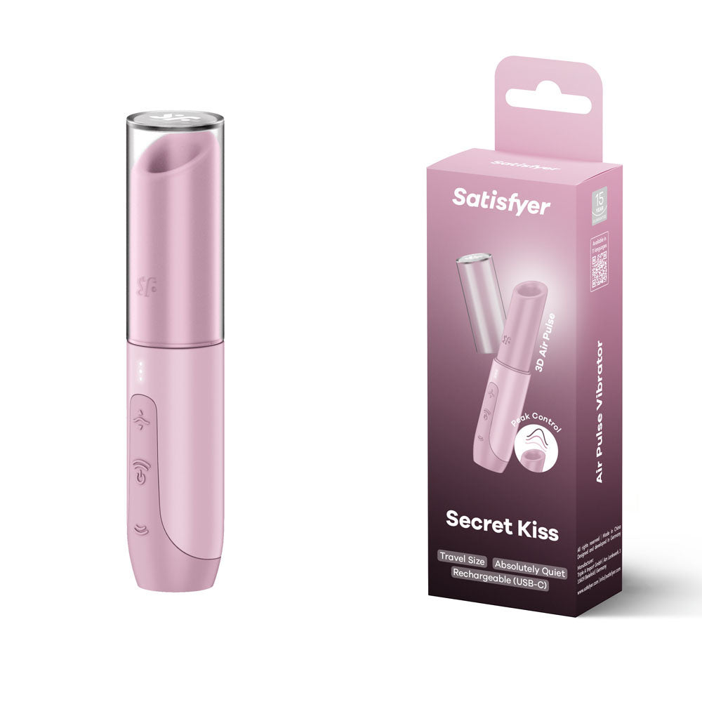 Satisfyer Secret Kiss Mini – Travel-Sized Clitoral Massager > Sex Toys For Ladies > Air Pulsation