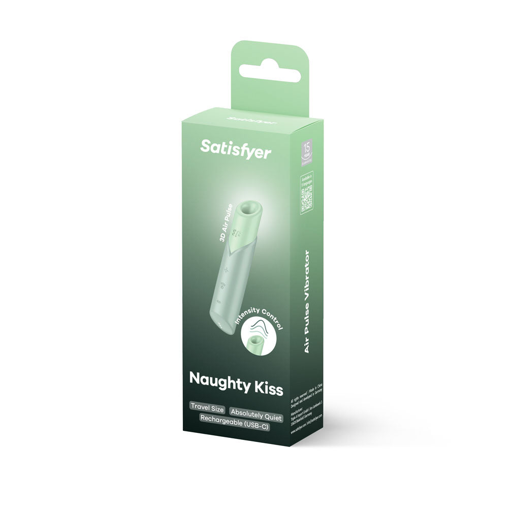 Satisfyer Naughty Kiss Mini – Compact Travel Size Clitoral Massager > Sex Toys For Ladies > Air Pulsation