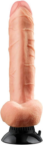 Real Feel Deluxe No.7 9 Inch Phthalate-Free Fanta Flesh Lifelike Vibrator > Vibrators > Realistic Vibrators
