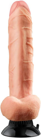 Real Feel Deluxe No.7 9 Inch Phthalate-Free Fanta Flesh Lifelike Vibrator > Vibrators > Realistic Vibrators