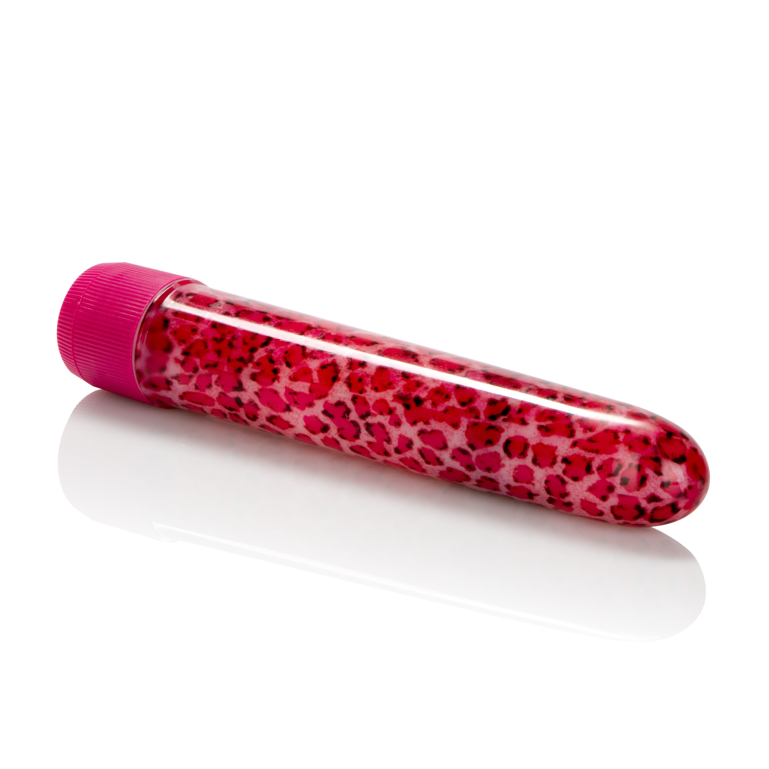 Pink Leopard Massager Vibrator Mini Compact Rechargeable Pink BULLETS