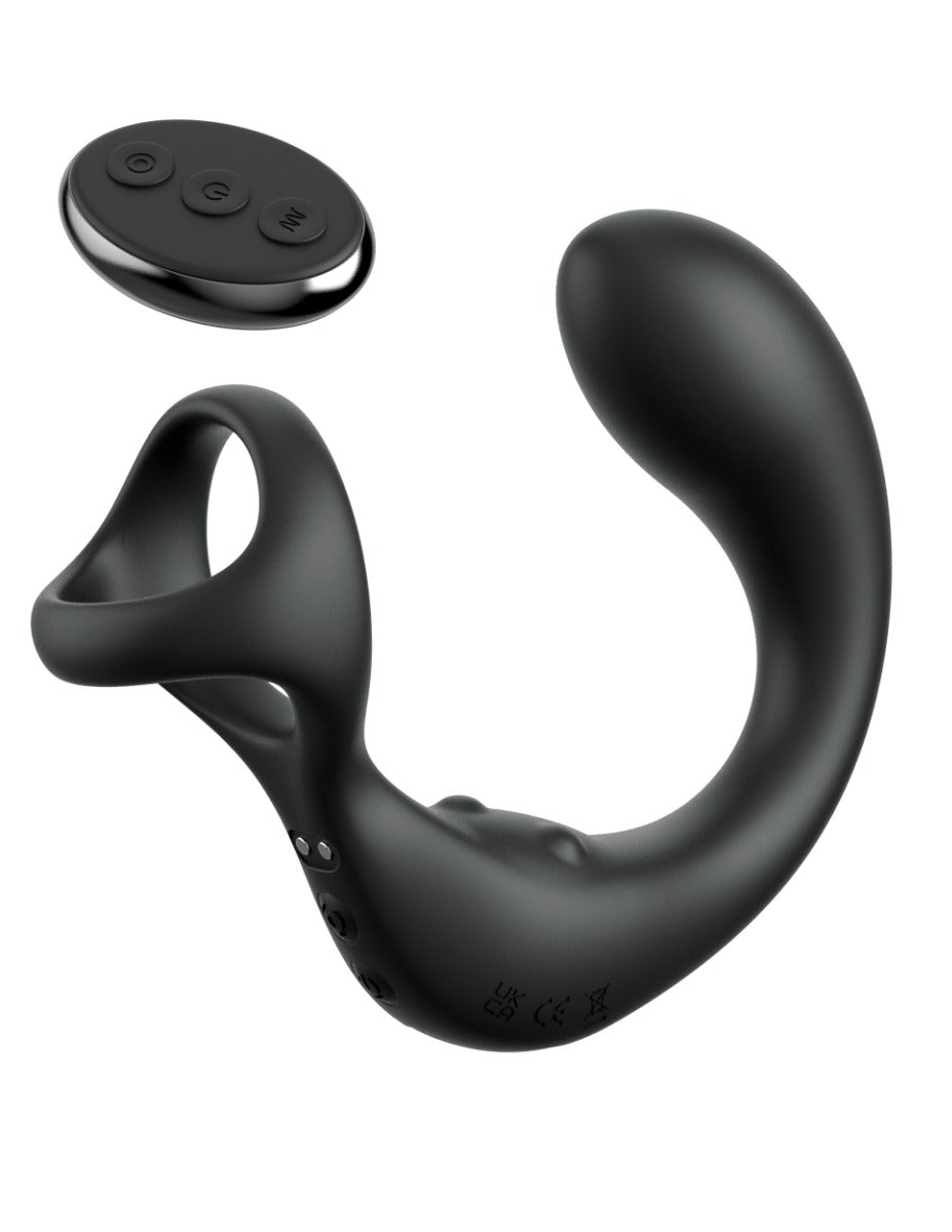 Pipedream Anal Fantasy Elite Ass-Gasm Taint-Alizer – Silicone Rechargeable Butt Plug > Anal Range > Prostate Plugs