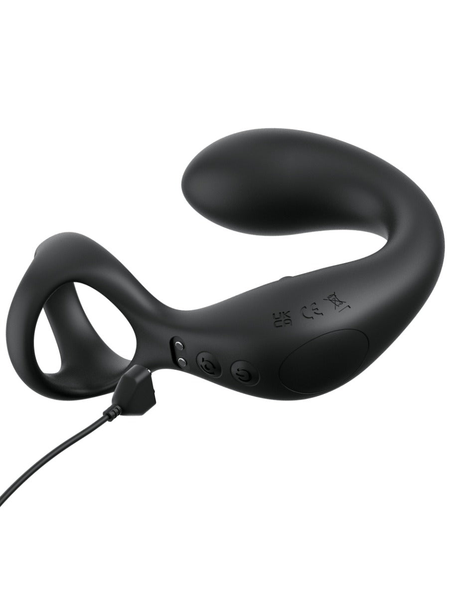 Pipedream Anal Fantasy Elite Ass-Gasm Taint-Alizer – Silicone Rechargeable Butt Plug > Anal Range > Prostate Plugs