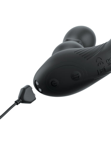 Anal Fantasy Elite Ass-Gasm Slide & Glide USB Rechargeable Silicone 7.5 Inch Prostate Massager > Anal Range > Prostate Plugs