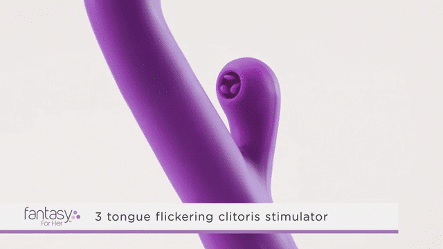 Fantasy For Her Super SoniX Thruster – 8.7 Inch USB Rechargeable Rabbit Vibrator > Vibrators > Ladies > Rabbit