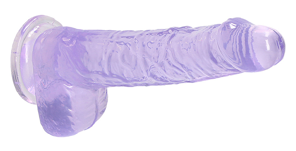 REALROCK Realistic Dildo with Balls – 15.2 cm Silicone Dong with Suction Cup Base > Dildos > Realistic Dildos
