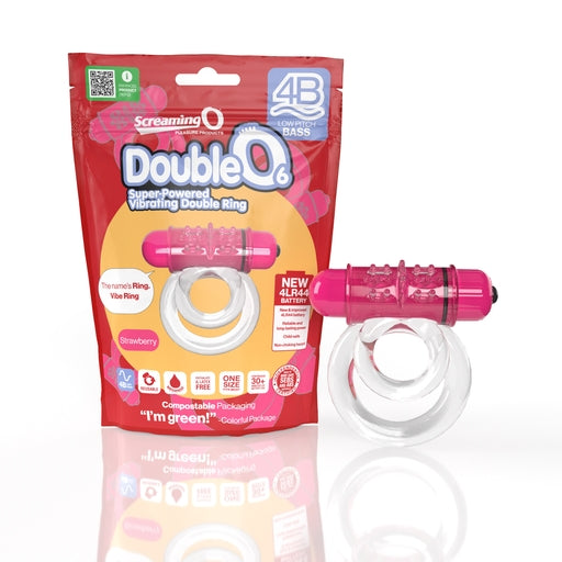 Double O 6 Vibrating Ring – Low Pitch Bass, Powerful 4B Bullet, Secure Fit, Rechargeable Ring Secondary image