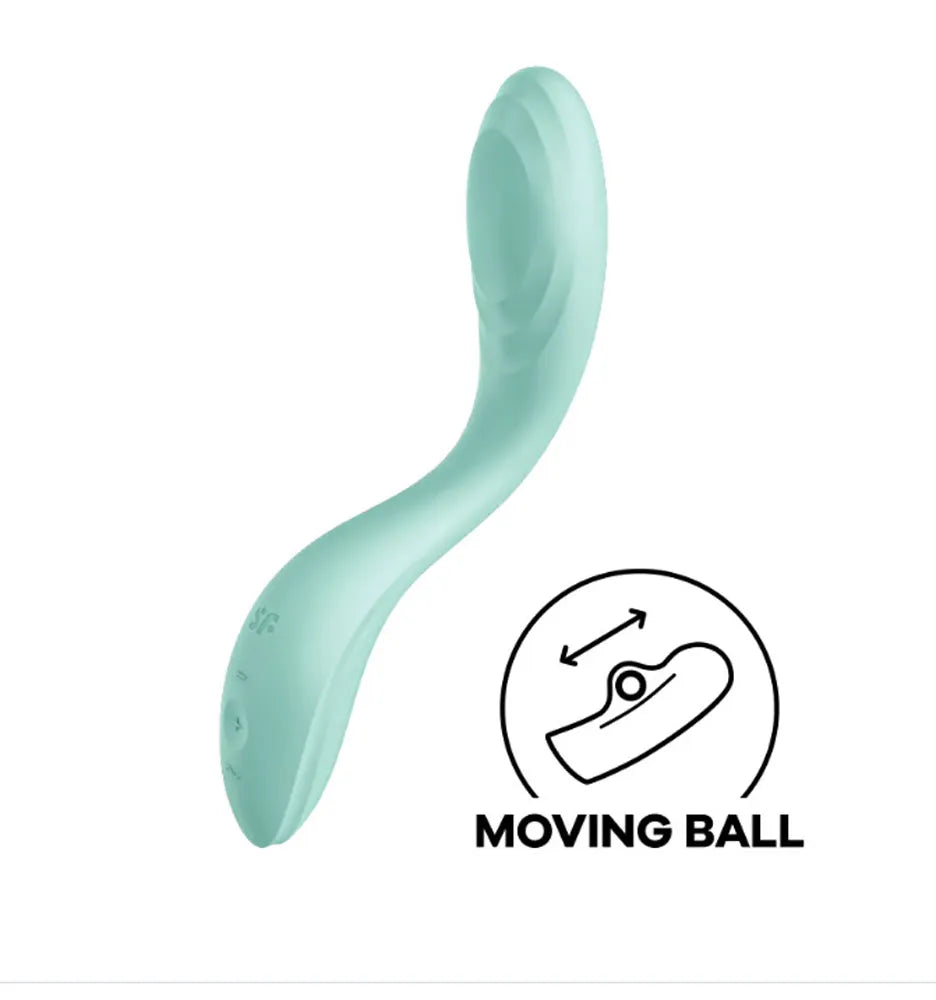 Satisfyer Rrolling Pleasure – G-Spot Vibrator with Rolling Ball and Vibrations > Sex Toys For Ladies > G-Spot Vibrators