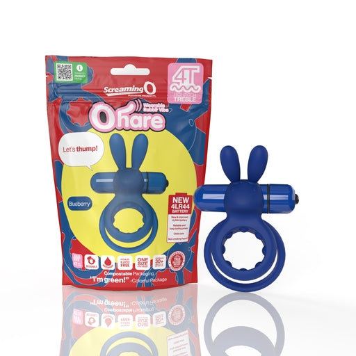 Screaming O 4T Ohare Double Ring Rabbit Vibrator – Targeted Treble Vibration Stimulation Secondary image