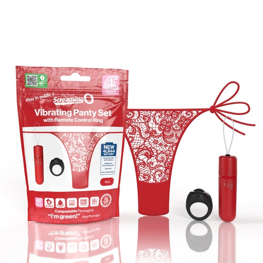 My Secret Screaming O 4T Panty Vibrator Set with Remote-Controlled High Pitch Treble Vibrating Bullet > Sex Toys For Ladies > Panty Vibes