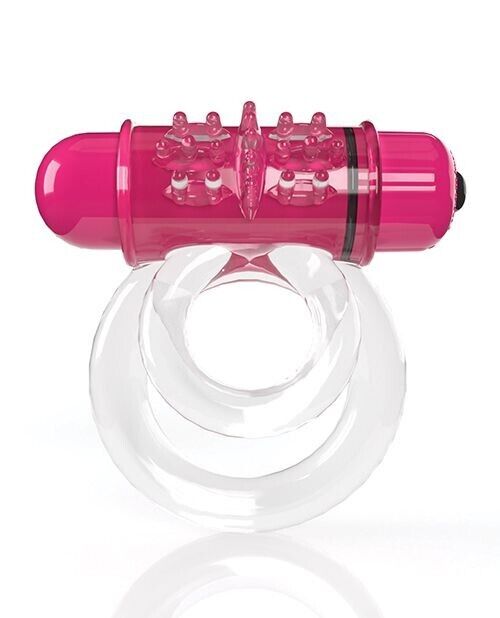 Double O 6 Vibrating Ring – Low Pitch Bass, Powerful 4B Bullet, Secure Fit, Rechargeable Ring > Cock Ring > Vibrating