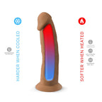 Silexd Model 2 Realistic Dual Density Silicone Dildo with Suction Cup (6 to 9 Inch) > Dildos > Realistic Dildos