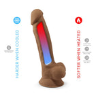 Silexd Model 1 Realistic Dual Density Silicone Dildo with Suction Cup (7 to 10 Inch) > Dildos > Realistic Dildos