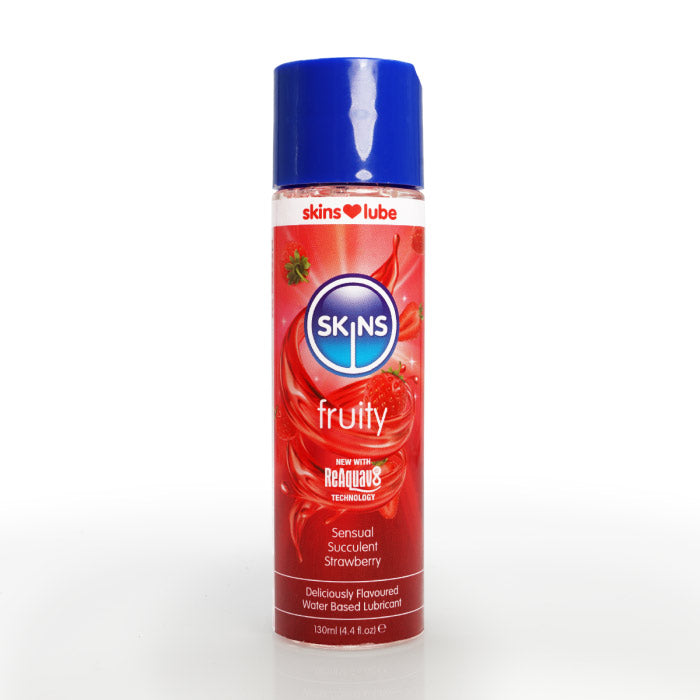 Skins Strawberry Water-Based Lubricant 4.4oz Default Title > Lube > Flavoured Main image