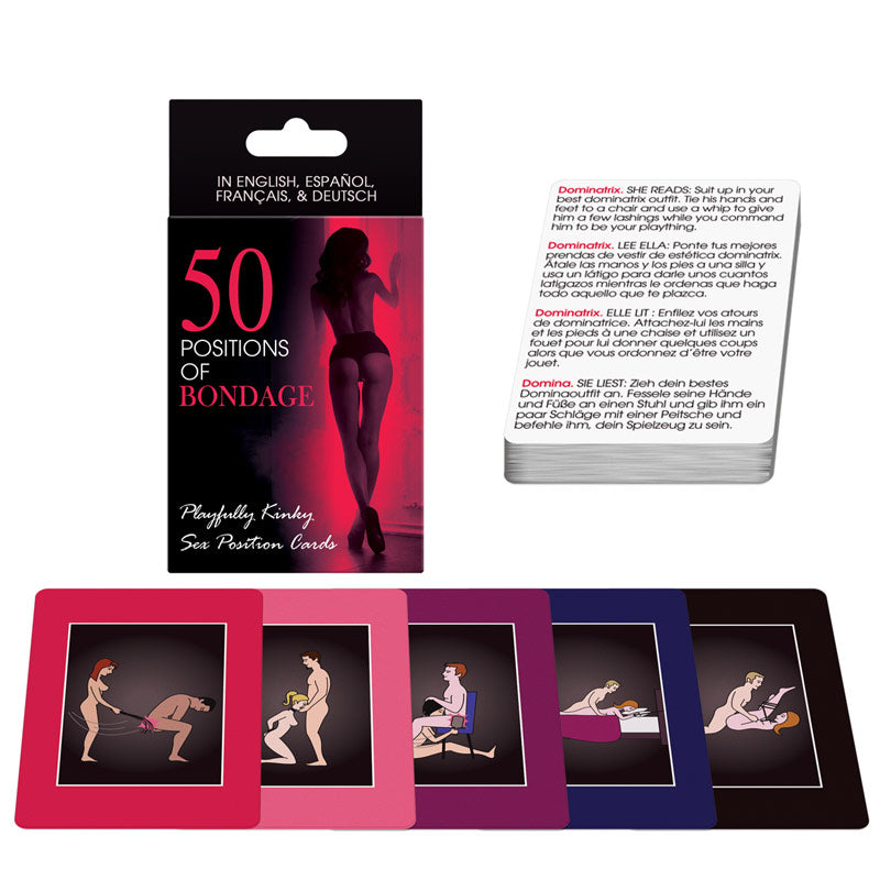 50 Positions of Bondage Sex Position Cards – Adventure Exploration Game > Novelties > Card Games Main image