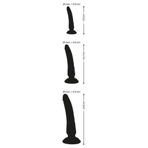 Crystal Clear Anal Training Set Blue > Anal Range > Butt Plug Kits